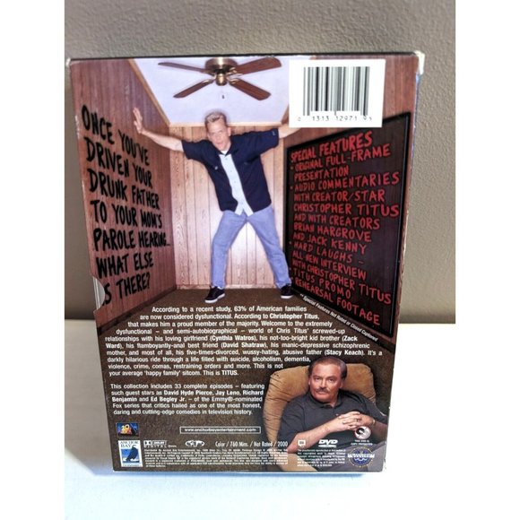 Titus - The Complete First And Second Seasons (DVD, 2000 6 Discs) Commentaries - Picture 3 of 5